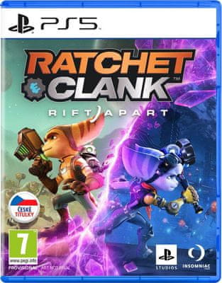 Sony Ratchet & Clank: Rift Apart PS5 (PS719825791) akční plošinovka zbraně technologie pro děti