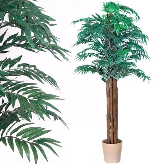 Greatstore Umělá palma rostlina - palma Areca - 180 cm
