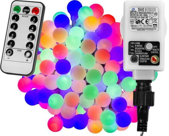 shumee Párty osvětlení - 20 m, 200 LED diod, barevné + ovladač