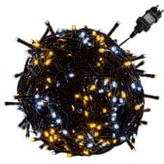 shumee VOLTRONIC Vánoční řetěz - 5 m, 50 LED, teple a studeně bílý