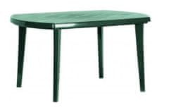 Greatstore Zahradní plastový stůl ELISE zelený