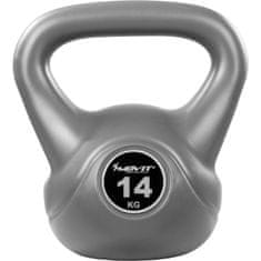 shumee Kettlebell činka šedá - 14 kg