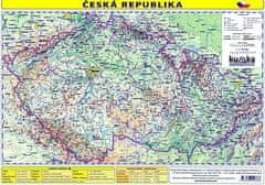 Kupka Petr a kolektiv: Česká republika - mapa A4 lamino