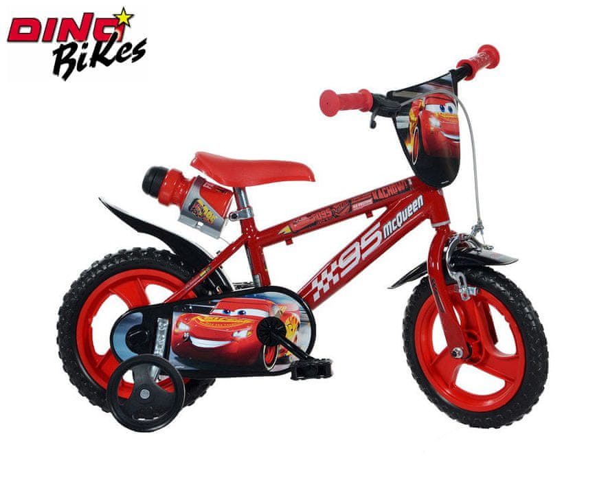 Dino bikes Dětské kolo Cars 12" - zánovní