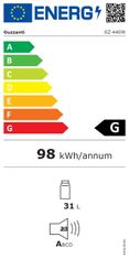 GUZZANTI termochladnička GZ 44GW - použité