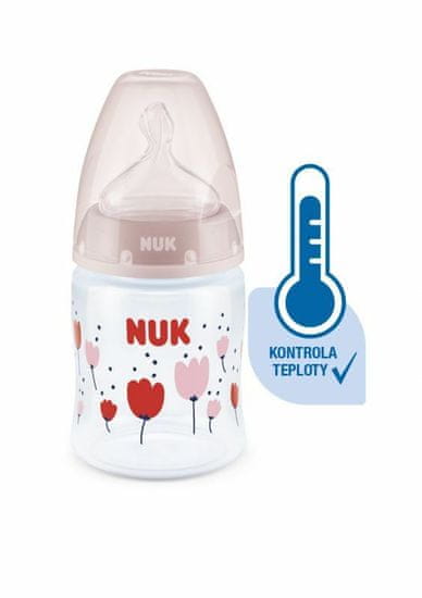 Kraftika Nuk fc plus láhev s kontrolou teploty 150ml 1ks červená