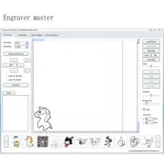 Zoneway Laserový řezací gravírovací stroj 40W (40 000mW) modul, 50x40cm, engraver | ZW50-40W 