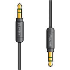 AV:link 3,5 mm stereo zástrčka na 3,5 mm stereo zástrčku