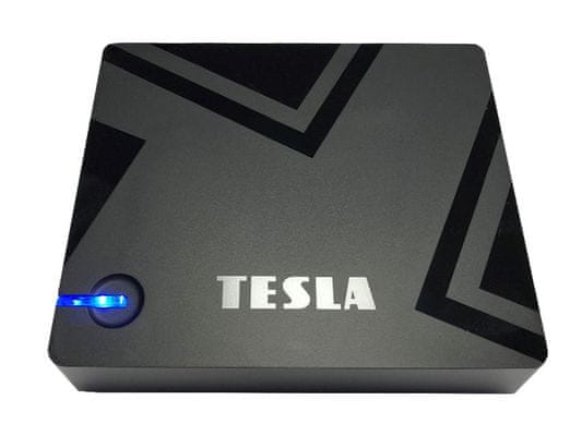 multimediálne centrum tesla mediabox xt550 android 9.0 wifi hdmi usb čítačka kariet prehrávanie filmov fotografií hudby nahrávanie na usb db-t2 prijímač ram 2 gb rom16 gb diaľkové ovládanie dolby atmos menu v slovenskom jazyku