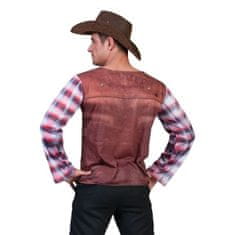 funny fashion Pánský kostým 3D tričko kovboj 56