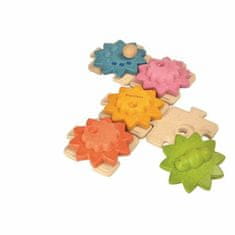 Plan Toys Puzzle ozubená kolečka standard