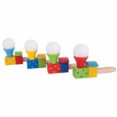 Bigjigs Toys Foukání lokomotiva s balónkem 1ks