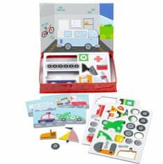 Bigjigs Toys Magnetické puzzle mechanik