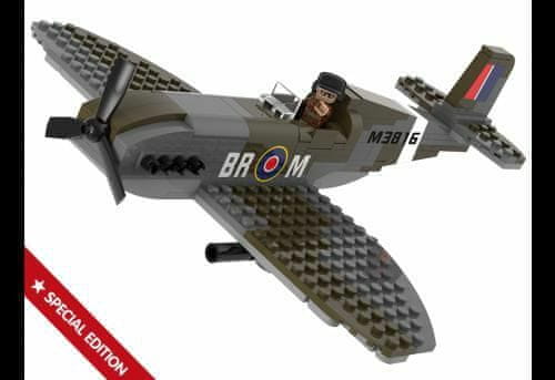 Sluban Wwii m38-70071 stíhací letoun spitfire