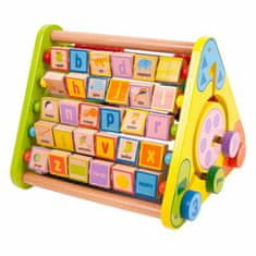 Bigjigs Toys Bigjigs baby aktivní trojúhelník s angličtinou