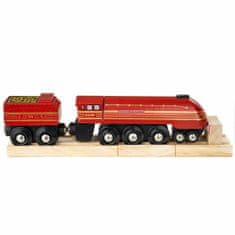 Bigjigs Rail Replika lokomotivy duchess of hamilton+3 koleje