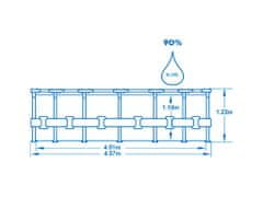 Bestway Steel Pro Max 4,57 x 1,22 m 56438 + Příslušenství