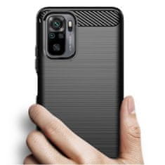 IZMAEL Pouzdro Carbon Bush TPU pre Xiaomi Redmi Note 10 5G/Poco M3 - Modrá KP10697