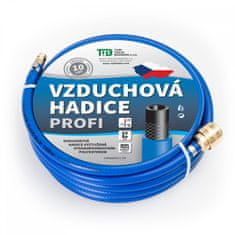 TUBI Vzduchová hadice s rychlospojkami modrá 6x12 mm - 5 m