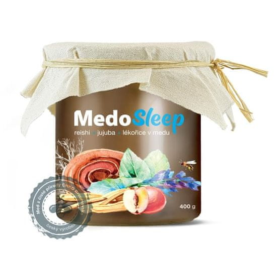 MycoMedica MedoSleep - reishi, jujuba a lékořice v medu