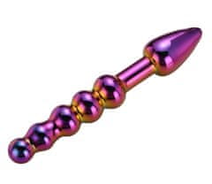 Dreamtoys Glamour Glass Ridged Anal Dildo (18 cm)