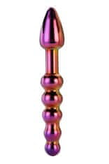 Dreamtoys Glamour Glass Ridged Anal Dildo (18 cm)