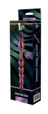 Dreamtoys Glamour Glass Ridged Anal Dildo (18 cm)