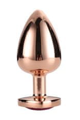 Dreamtoys Gleaming Love Plug (Rose Gold / Large)