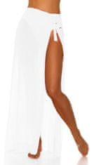 Amiatex Dámská sukně 74875, bílá, UNIVERZáLNí