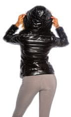 Amiatex Dámská bunda 79530, černá, XL