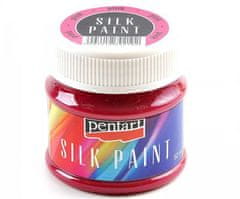 Pentart Barva na hedvábí pink 50ml, pentart, barvy, textil