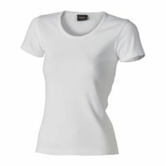 Lambeste Dámské tričko, kulatý výstřih, kr, vel. l - bílé