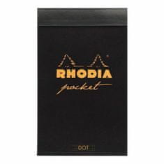 Kraftika Zápisník tečkovaný rhodia 7,5x12cm, rhodia