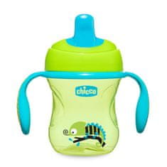 Chicco Hrneček Training s držadly 200 ml, zelený 6m +