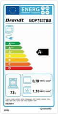 BRANDT TROUBA BOP7537BB + 4 roky záruka po registraci