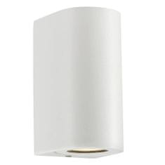 NORDLUX NORDLUX venkovní nástěnné svítidlo Canto Maxi 2 2x28W GU10 bílá čirá 49721001