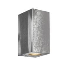 NORDLUX NORDLUX venkovní nástěnné svítidlo Canto Maxi Kubi 2 2x28W GU10 galvanizovaná ocel čirá 49731031