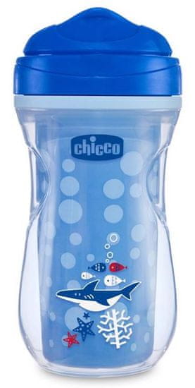 Chicco Hrneček Active termo s tvrdým náustkem 266 ml 14m+