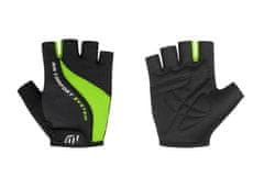 Wista Cyklistické rukavice pánské černá/zelená – 80177 L