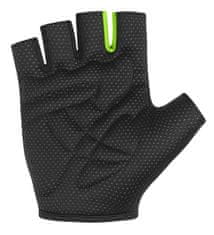 Wista Cyklistické rukavice pánské černá/zelená – 80177 L