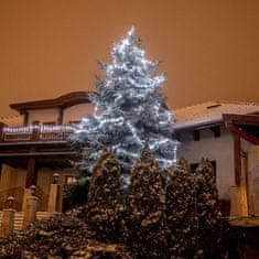 shumee Vánoční osvětlení 40 m, 400 LED, studeně bílé, zelený kabel