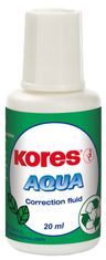 Kores Opravný lak Aqua 20 ml se štětečkem