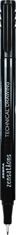 Zebra Technické pero, černá, 0,2 mm