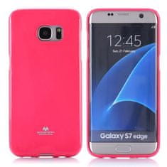 Mercury Obal / kryt na Samsung Galaxy S7 Edge (SM-G935F) růžový - Jelly Case Mercury