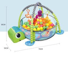 Tavalax  vzdělávací hrací deka, želva