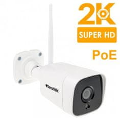 Secutek Super HD 5MP IP kamera se záznamem SBS-B19WPOE s PoE