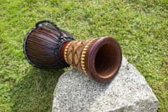 Greatstore Africký buben Djembe, 70 cm - ručně řezaný