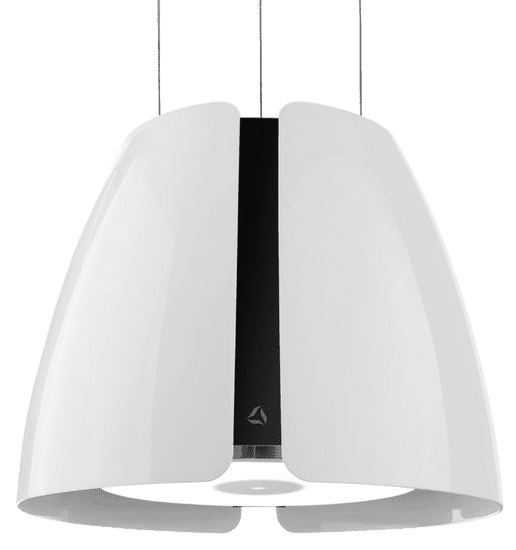 Ciarko Design Odsavač ostrůvkový Miss W Glossy White (CDW5001B) + 4 roky záruka po registraci