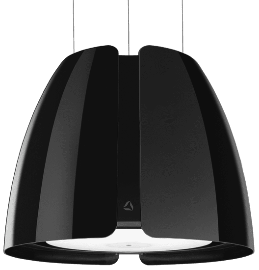 Ciarko Design Odsavač ostrůvkový Miss W Glossy Black (CDW5001C) + 4 roky záruka po registraci