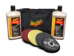 Meguiar's Mirror Glaze Soft Buff Kit 5" - kompletní 5palcová sada na profesionální renovaci laku